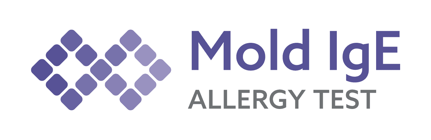 IgE Mold Allergy Test logo in purple and grey - MosaicDX