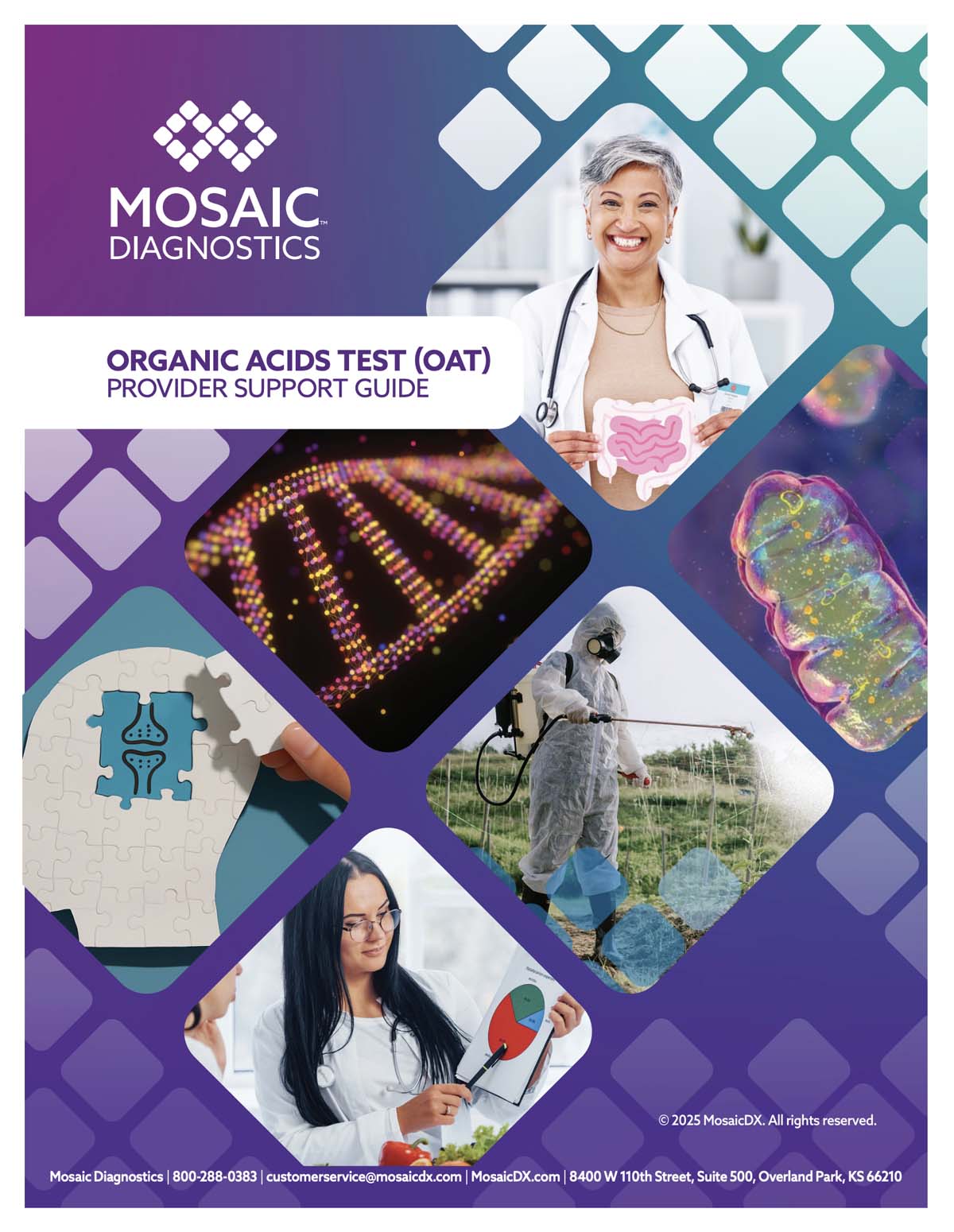 Organic Acids Test practitioner support guide cover