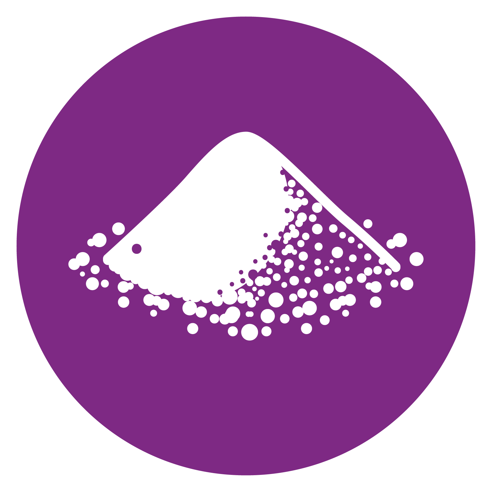 Activated charcoal icon
